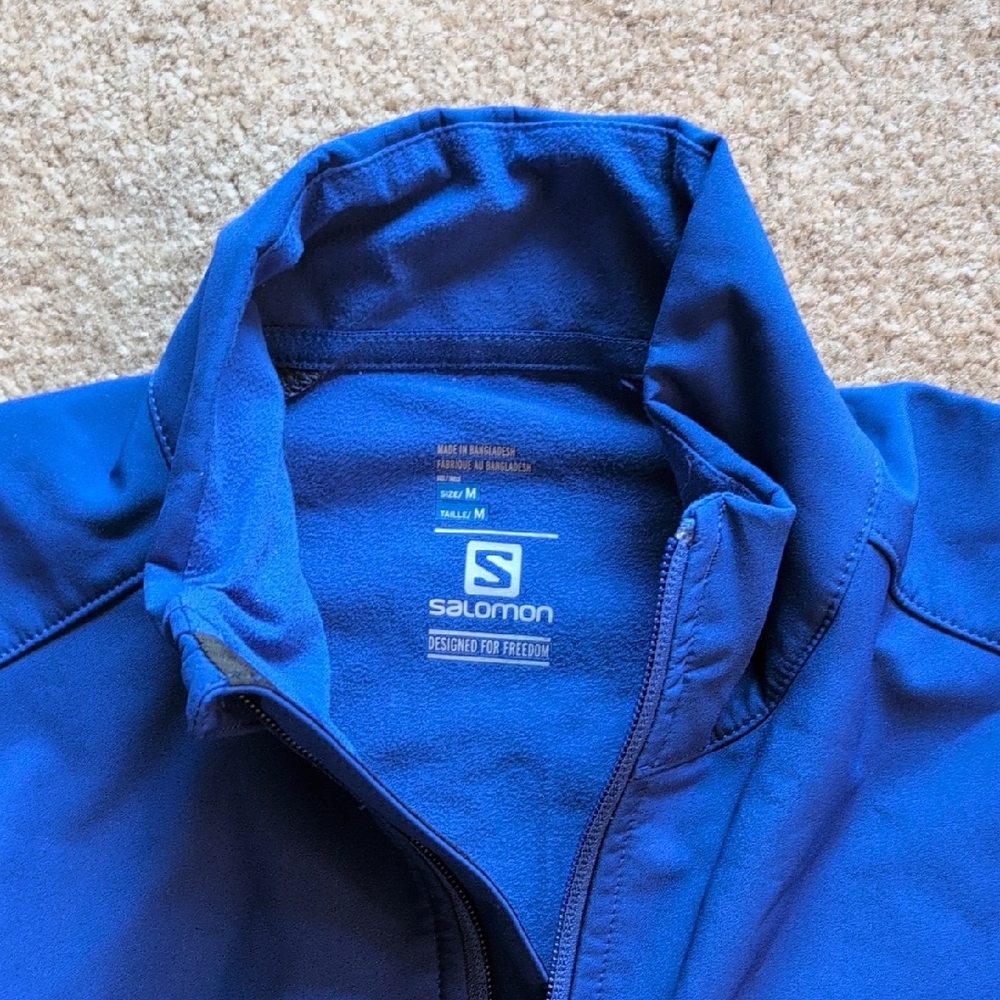 Salomon Blue Medium Performance Jacket - image 5